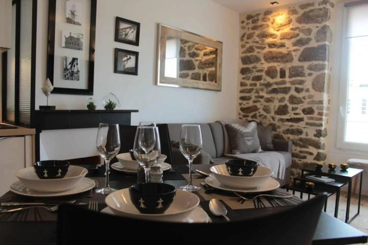 Appartement APPT VUE MER, 20m du Sillon, 300m d'Intra Muros à Saint-Malo